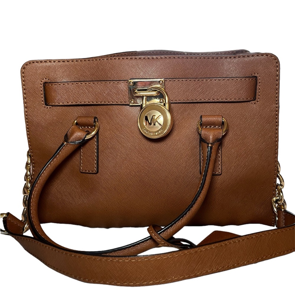 Michael Kors light brown medium purse